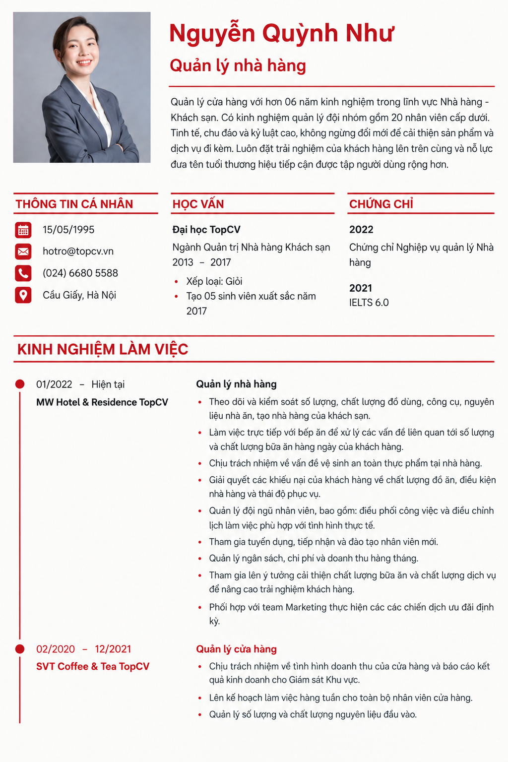 Việc Làm Việt Nam