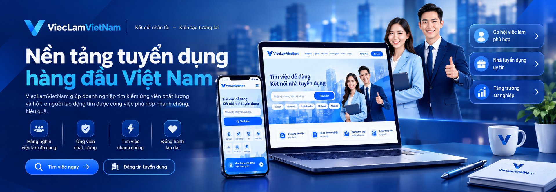 Tải ứng dụng Việc Làm Việt Nam